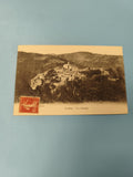 Carte postale ancienne Auribeau Vue Générale timbrée village vintage