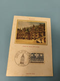 Enveloppe FDC premier jour Rouen Palais de Justice illustration couleur (Ref 11)