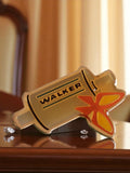 Pin's vintage Walker émaillé forme pot d'échappement auto années 80 publicité