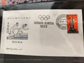 Lettre premier jour Olympiades Rome 1960 cachet 1959 FDC Capitoleum philatélie