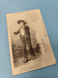 Carte postale ancienne CPA Bretagne Chansons Botrel violon illustration folklori