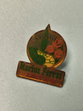 Vintage pin's Marius Ferrat paysagiste logo ancien publicitaire déco rétro