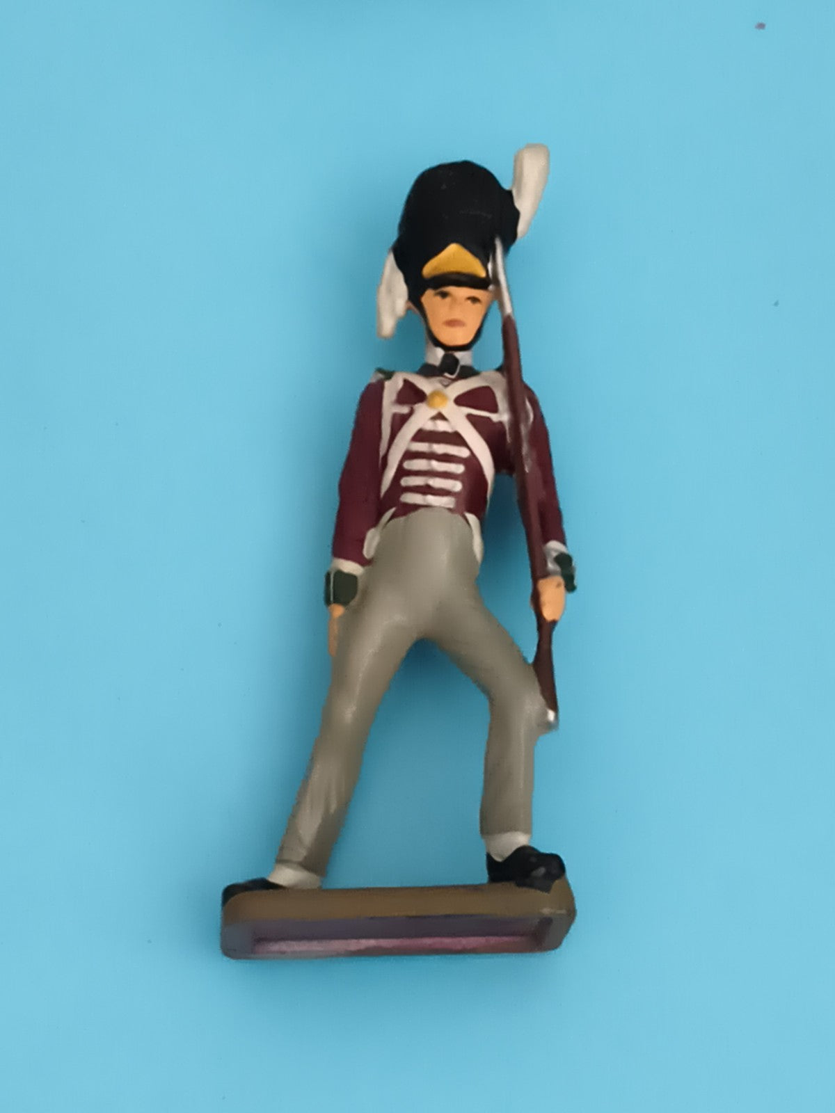 Figurine soldat ancien en plomb uniforme empire, figurine militaire vintage