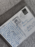 Carte postale Allemagne 1970, timbre 20 Pf, cachet Bad Mergentheim, philatélie
