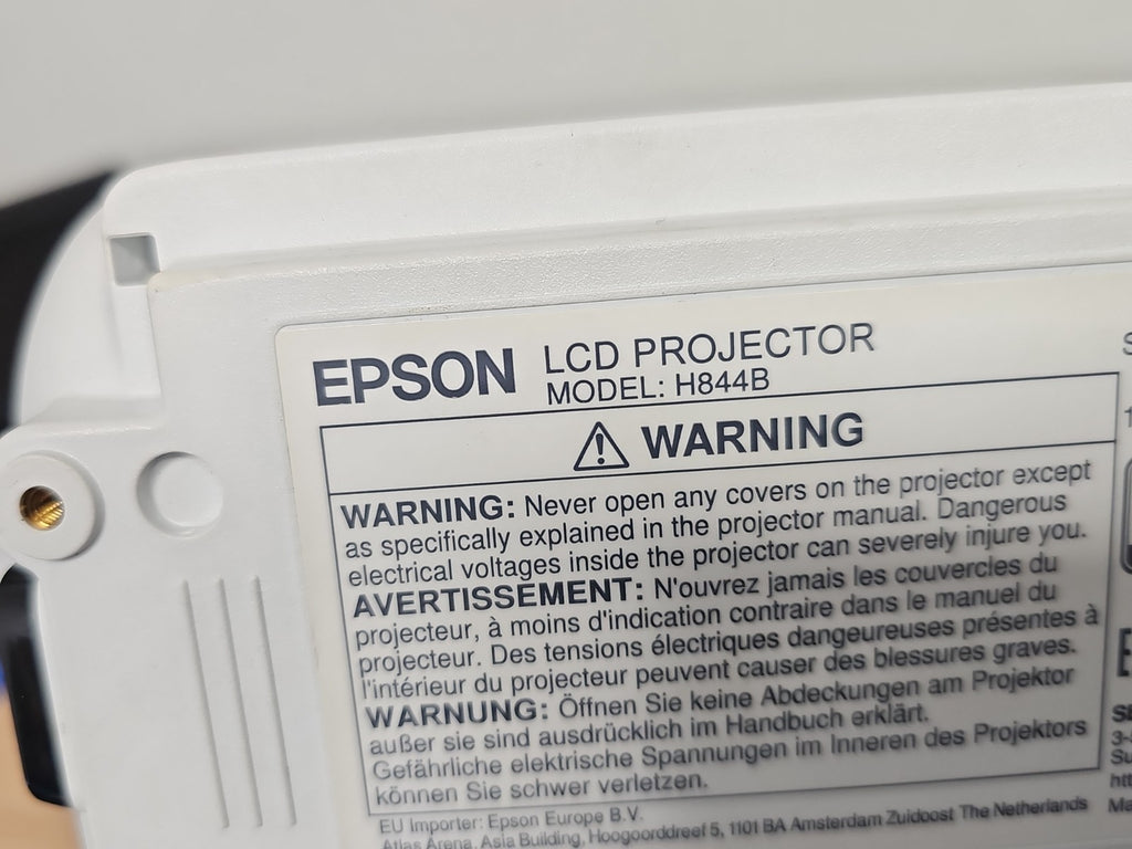 Projecteur EPSON 3LCD EB-W42 portable blanc, vidéoprojecteur HDMI