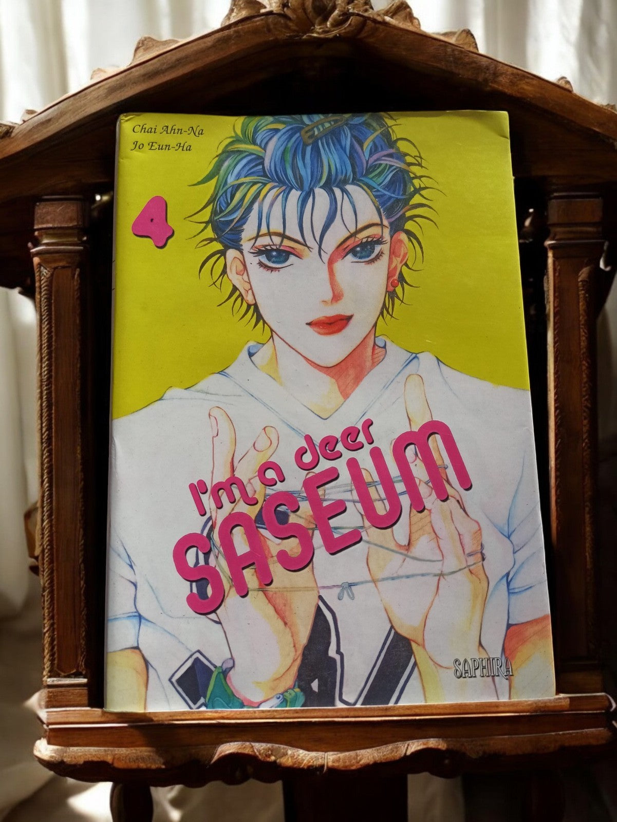 Manga Saseum Tome 4 I'm a Deer Saphira Chai Ahn-Na Jo Eun-Ha occasion