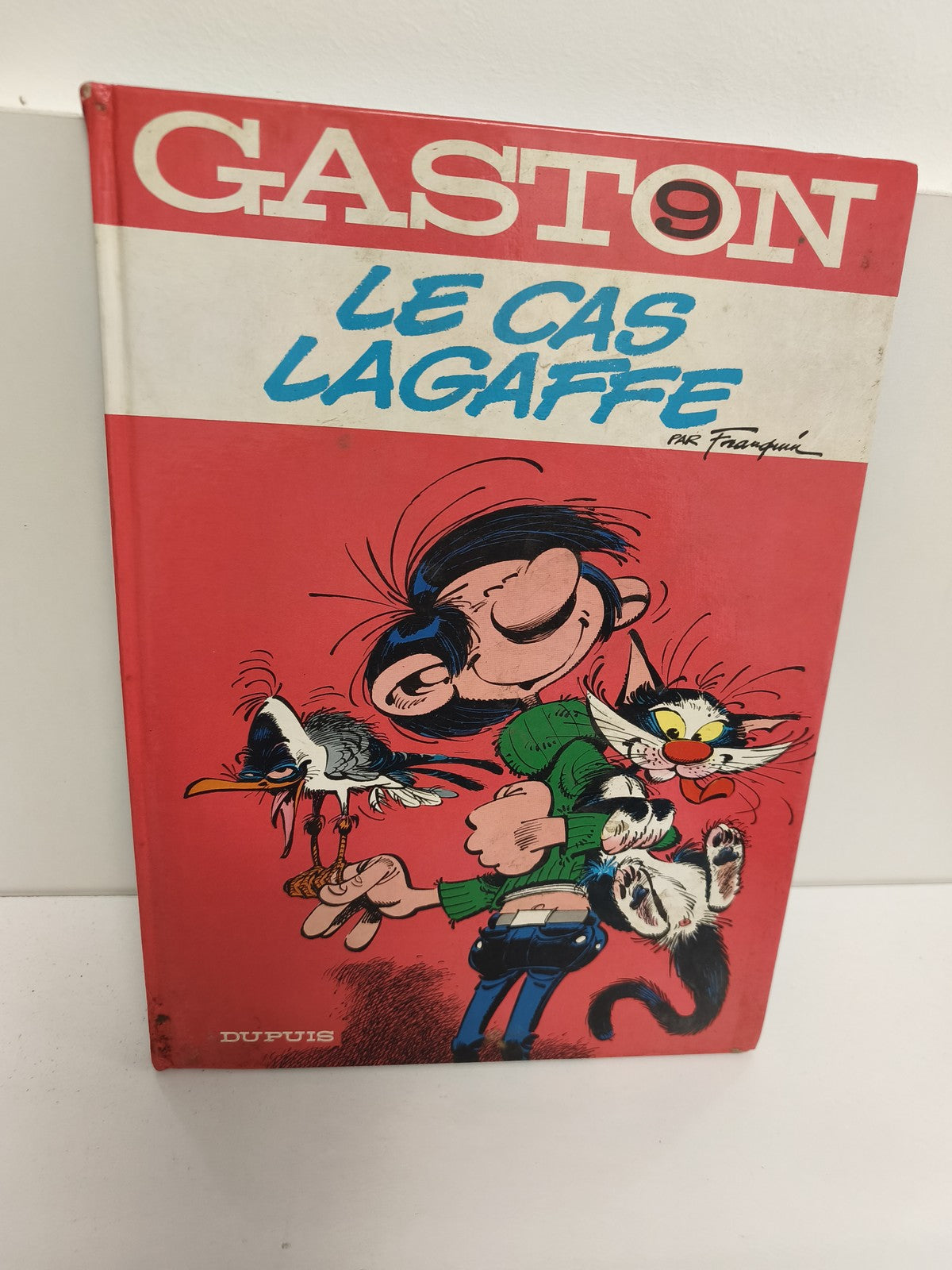 Vintage BD Gaston édition 1977 ancien livre bande dessinée rétro collection