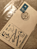 Lettre premier jour Brésil 1962 Dr Gaspar Vianna timbre 1800 Reis philatélie (Re