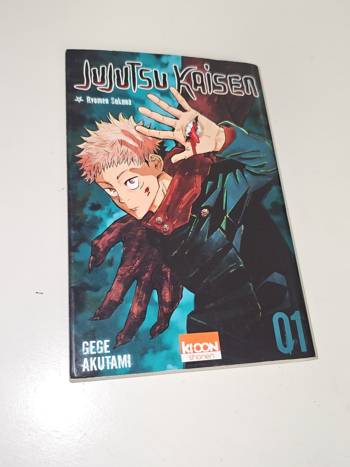 Manga Jujutsu Kaisen tome d'occasion, shonen japonais, livre original VF