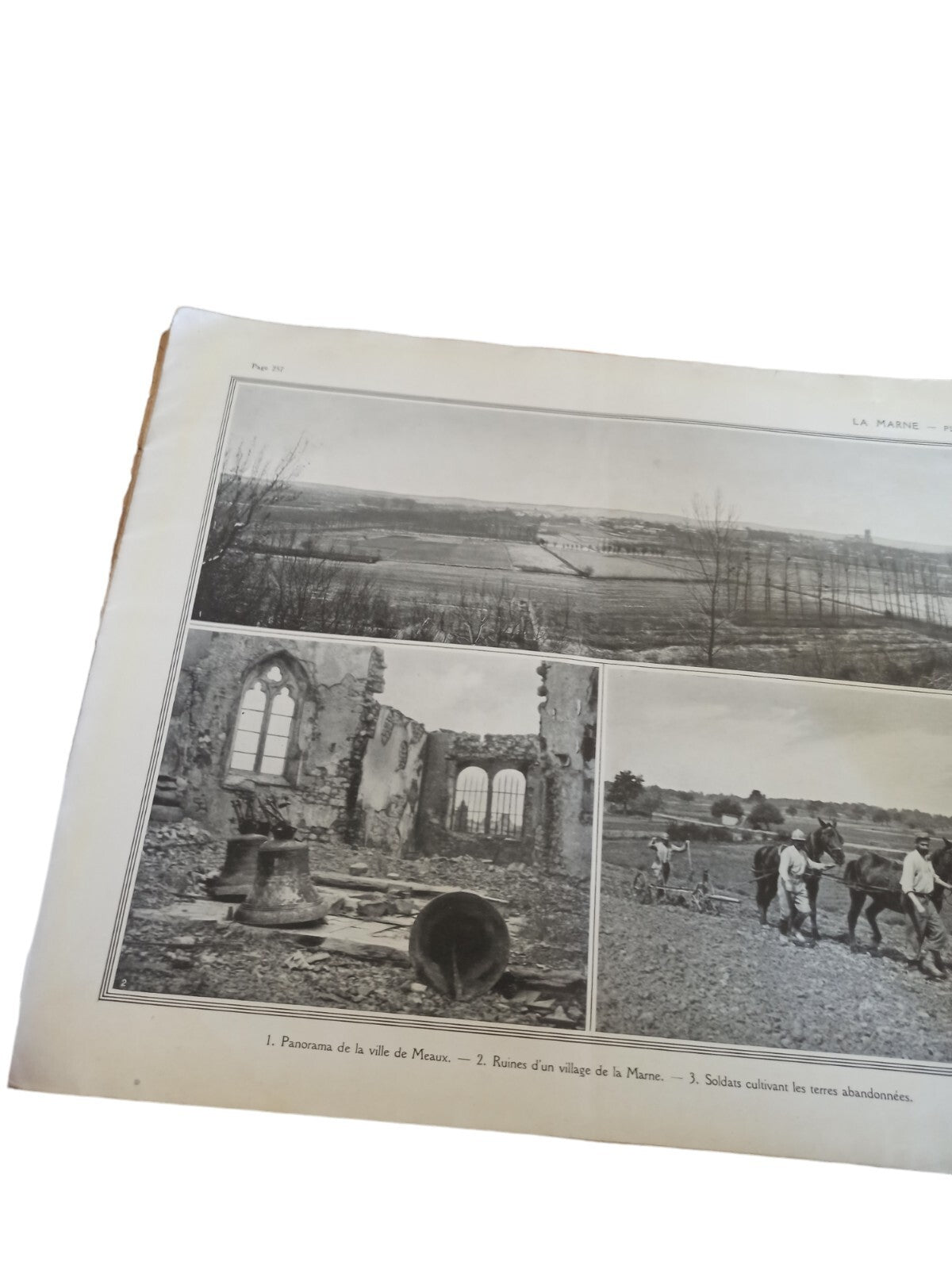 Fascicule La Guerre Documents Photographiques Armée La Marne Armand Colin WW1
