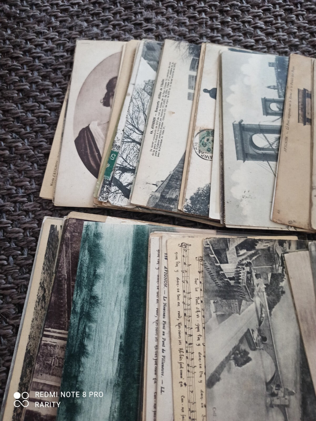Lot 100 cartes postales anciennes Avignon vues animées photos XIXe XXe
