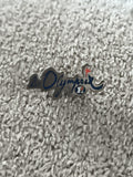 Pin's vintage Le Olympia Paris bleu rouge badge ancien (Ref 11)