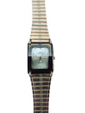 Montre vintage Giani Giorgio quartz dorée cadran rectangulaire classique