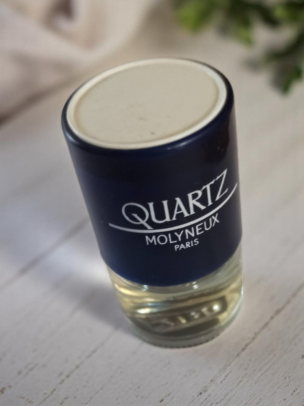 Miniature parfum Quartz Molyneux vintage flacon ancien Paris rare