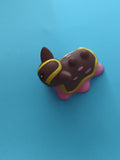 Puppet doigt Pokémon Motisma marron rose figurine jouet finger puppet
