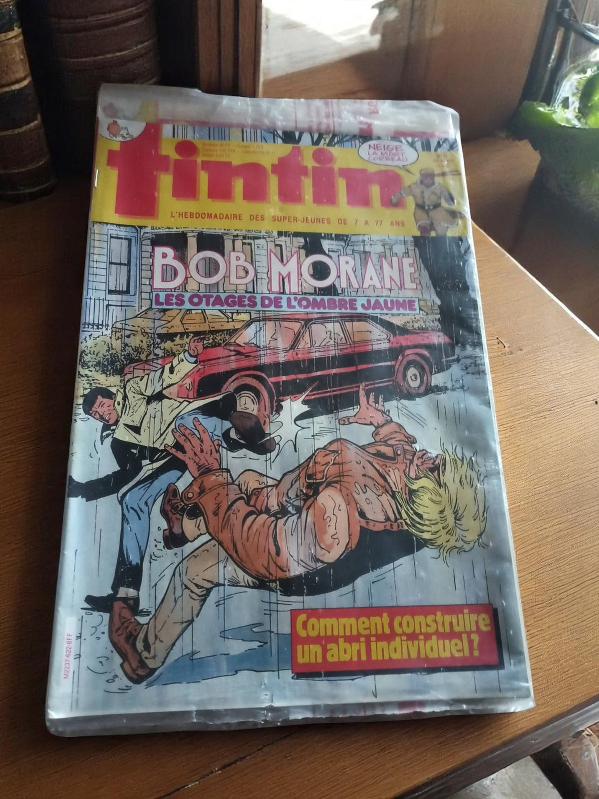 Magazine Tintin vintage neuf blister Bob Morane édition collector rare