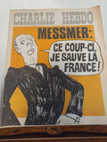 Journal Charlie Hebdo 1974 Messmer satire presse vintage rétro années 70