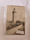 Carte postale vintage Marseille Phare ancien, collection rétro France port