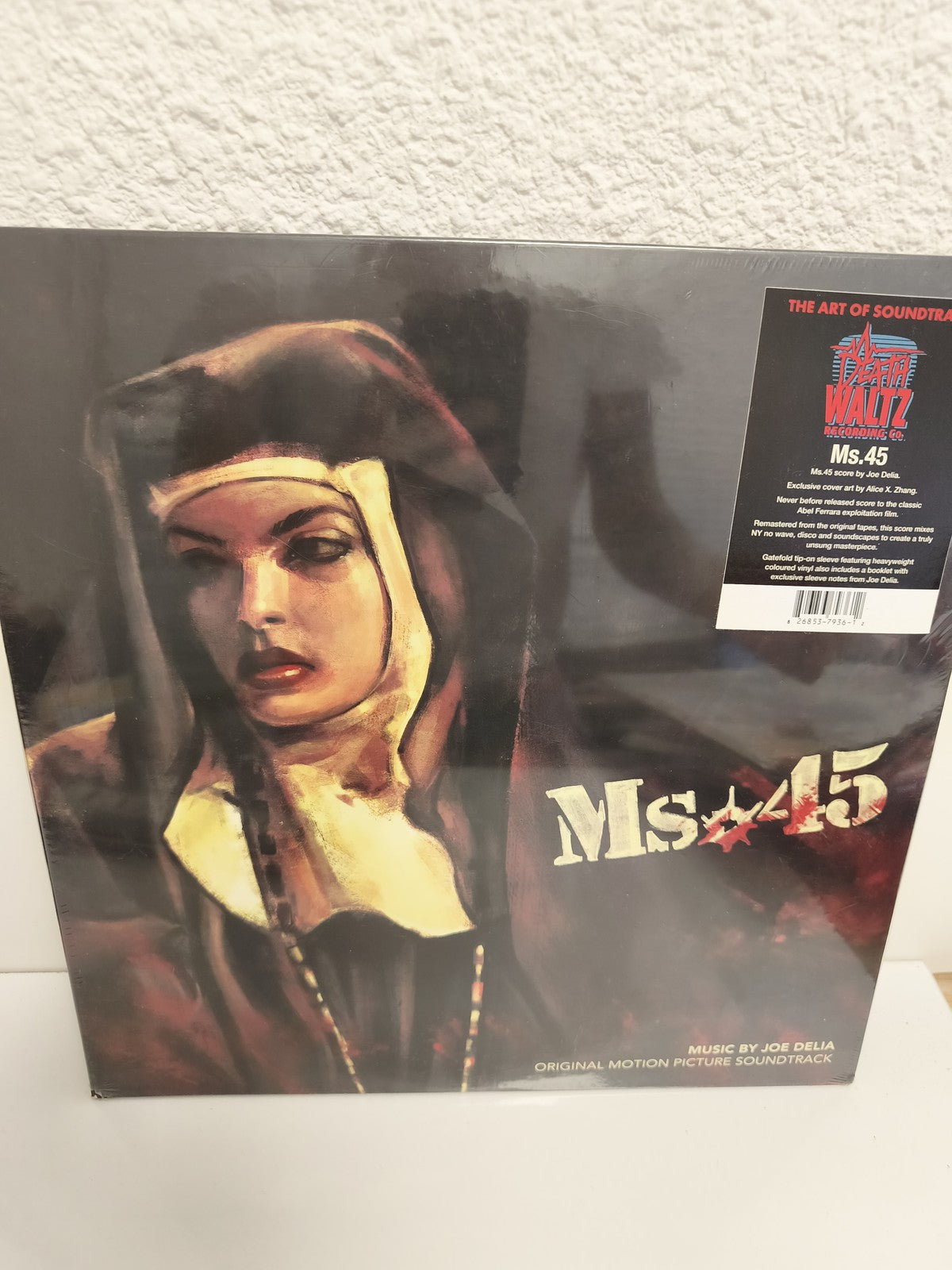 Vinyle 33 tours Ms. 45 OST Death Waltz neuf film soundtrack Joe Delia