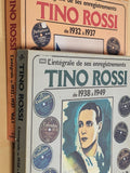 Lot 2 coffrets vinyles 33T Tino Rossi intégrale enregistrements audio disques