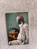 Carte postale CPA artisan arabe costume traditionnel orient
