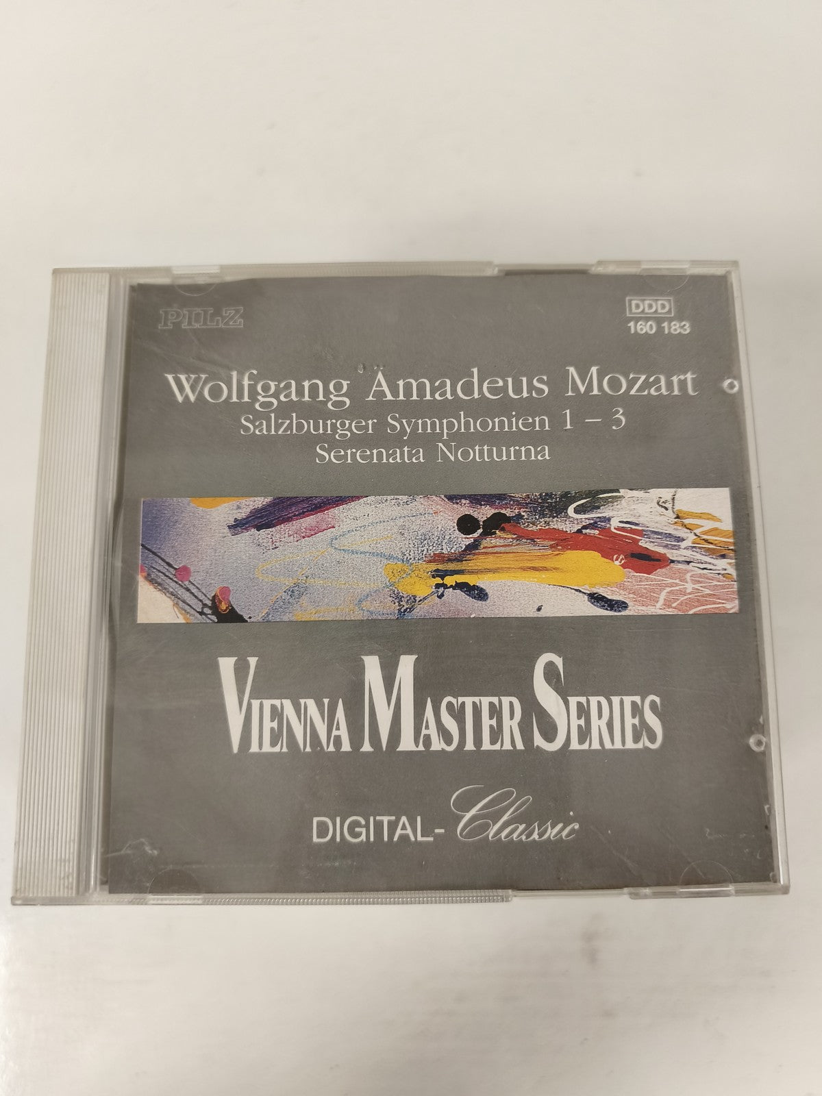CD Mozart Salzburger Symphonien 1-3 Serenata Notturna Vienna Master Series