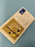 Enveloppe premier jour Art du Bijou Paris FDC timbre 2,20 bleu doré