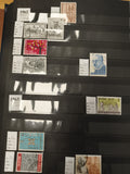 Timbres Belgique 1962-1963 oblitérés, motifs historiques et Europa, philatélie