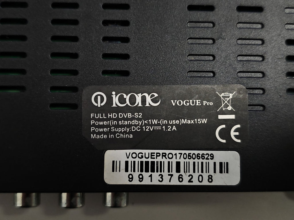 Décodeur Icone Vogue Pro d?occasion ? Récepteur TV numérique haute performance