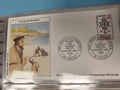 Enveloppe FDC Premier Jour Accueil des Huguenots 1985 Anduze illustration couleu
