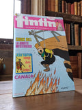 Magazine Tintin ancien n°37 couverture Chick Bill vintage années 80 collector