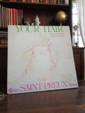 Vinyle LP Saint-Preux Your Hair vintage Heloise Carrere rétro pochette art