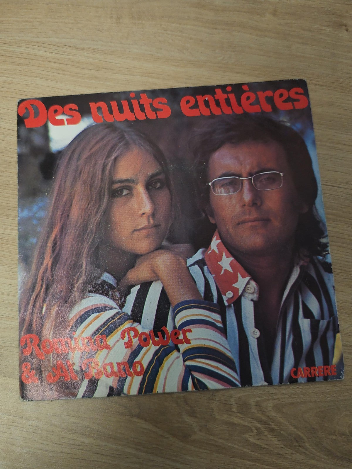Vintage disque 45 tours Romina Power ancien vinyle rétro collection musique