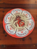 Étiquette fromagère ancienne L'Ancêtre G. Bisson Livarot Normandie vintage