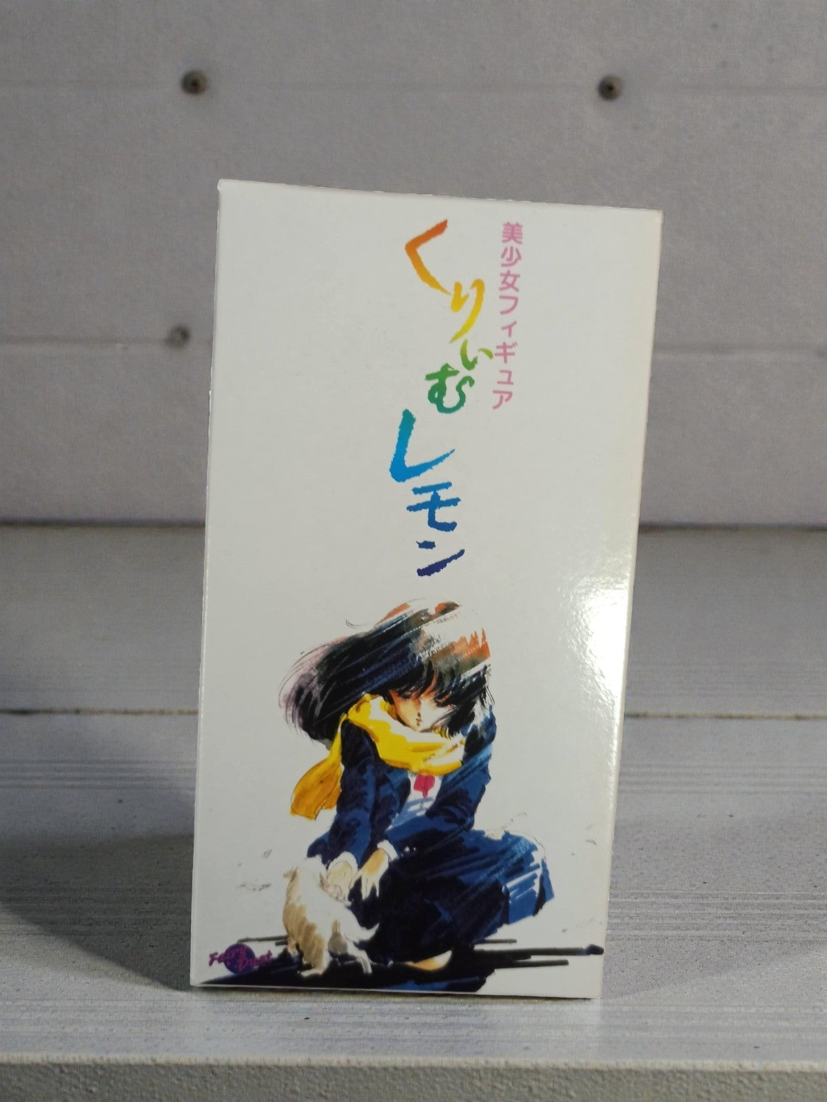 Figurine Cream Lemon japonaise vintage neuve, boîte illustrée, anime レモン
