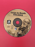 CD jeu FIFA Coupe du Monde 2002 pour PlayStation PS1 - disque seul fonctionnel