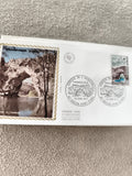 Lettre Premier Jour Vallon-Pont-d’Arc 1971 Gorges Ardèche FDC Ancien philatélie