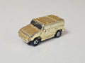 Miniature Hummer dorée Playmates 2004, voiture jouet métal roulant Play Mates