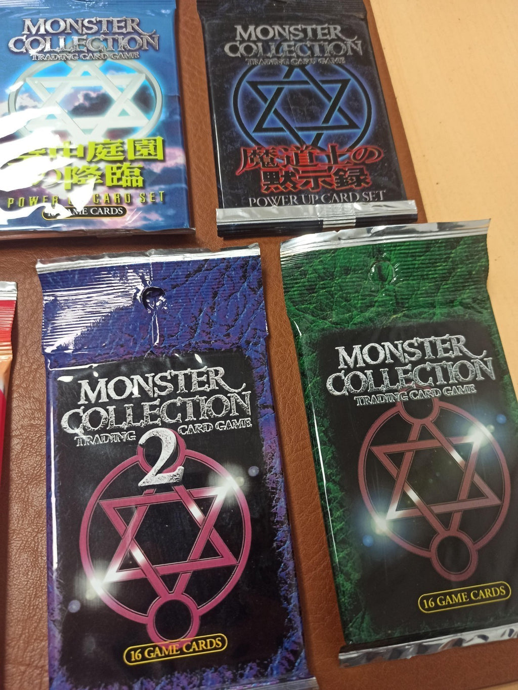 Boosters Monster Collection 2 Trading Card Game neuf set rare japonais
