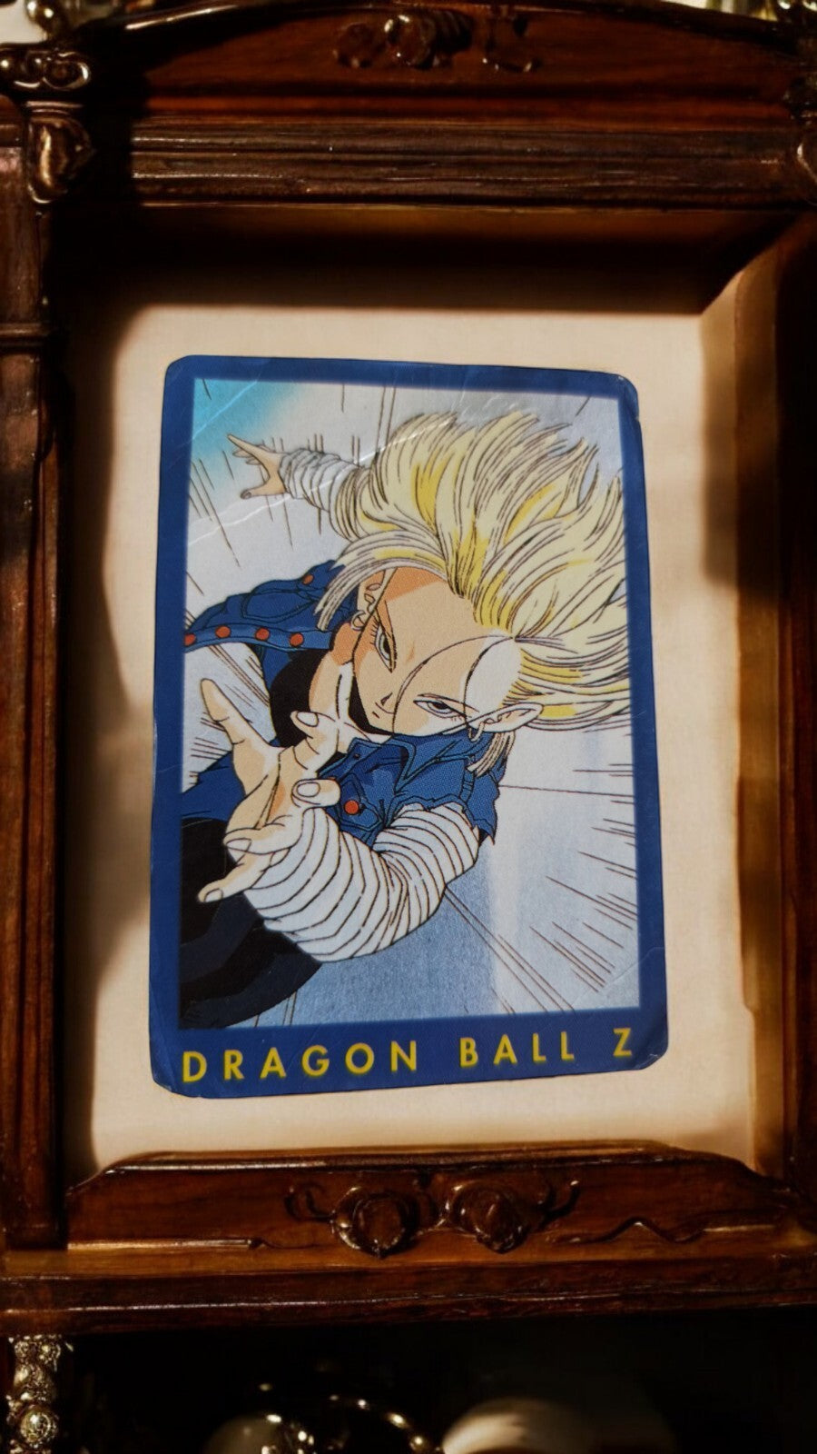 Carte Dragon Ball Z vintage Trunks Bird Studio 85 rare anime manga