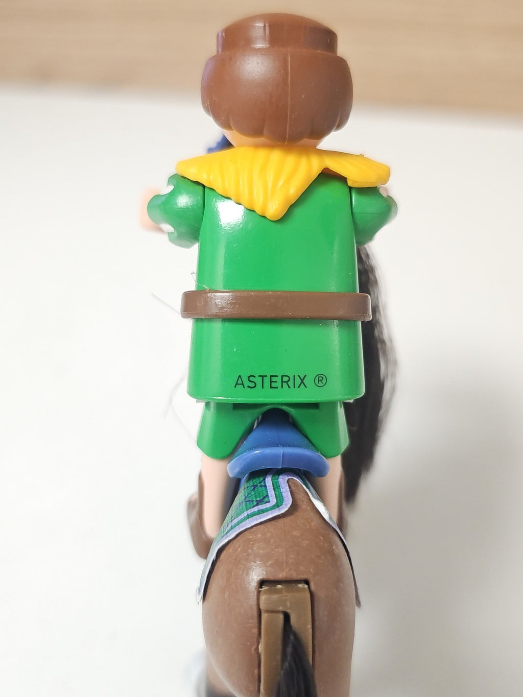 Playmobil ancien vintage avec cheval, figurine rétro collection années 80 jouet