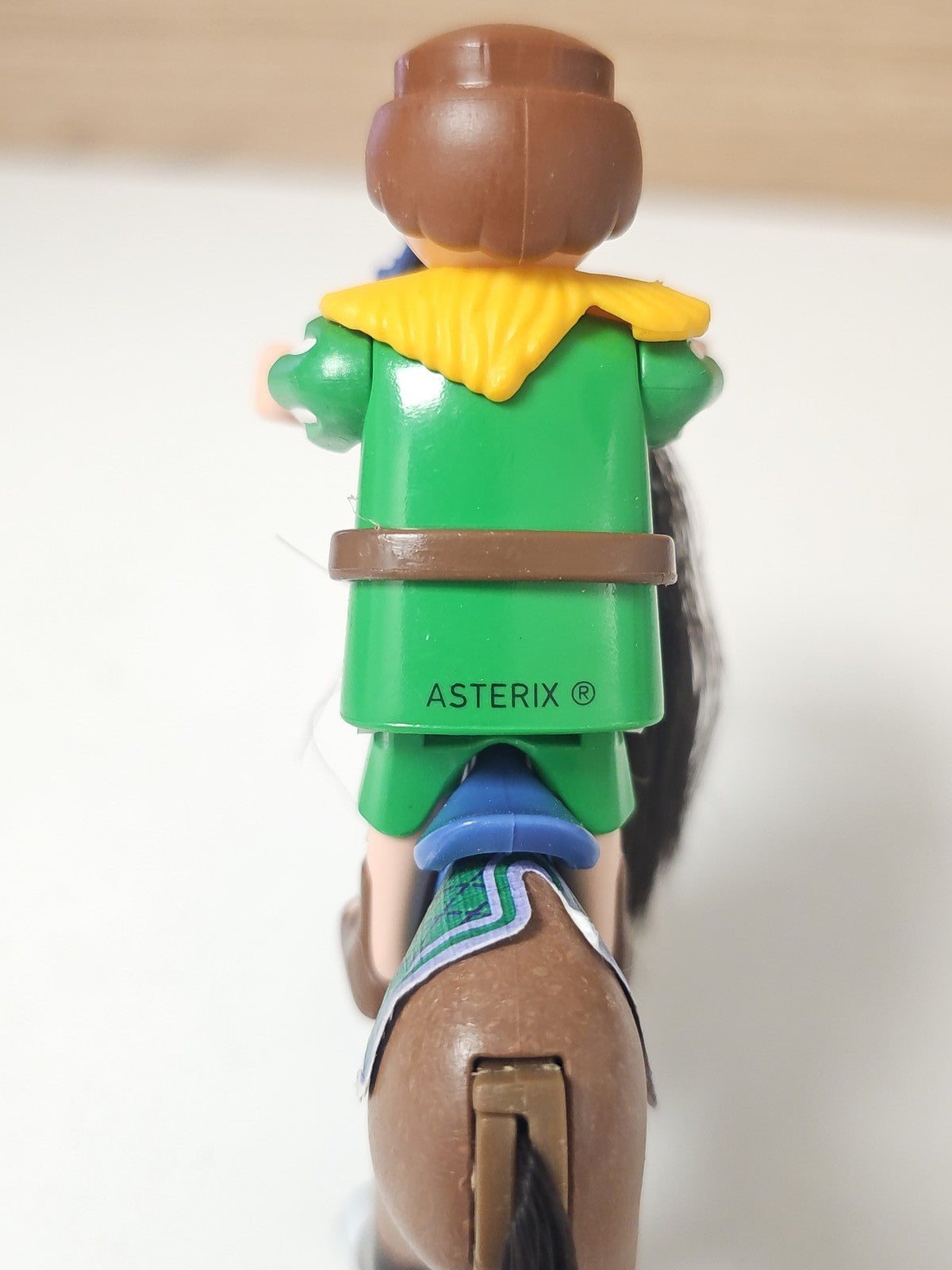 Playmobil ancien vintage avec cheval, figurine rétro collection années 80 jouet