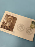 Enveloppe FDC Premier Jour d?émission Abbaye Normande timbre et cachets