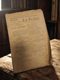 Livret ancien "La Veillée" 1934, supplément Annales, papier vintage rétro