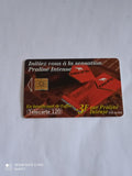 Carte téléphonique vintage Côte d'Or Praliné Intense publicitaire Télécarte 120