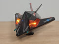 Jouet ancien avion Stealth Nighthawk F117A rétro vintage, collection fonctionnel