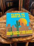 Disque vinyle 45T Santa Fe Digno Garcia vintage pochette rétro occasion