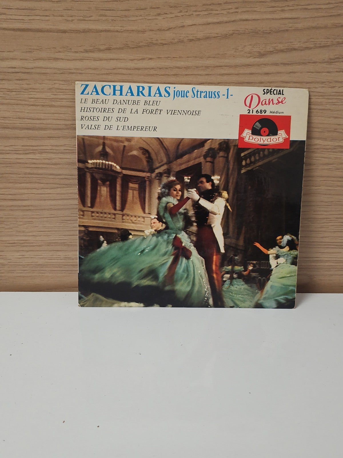 Vintage 45 tours Zacharias disque vinyle ancien collection rétro musique rare