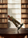 Figurine Starlux vintage soldat kaki statuette ancienne rétro occasion