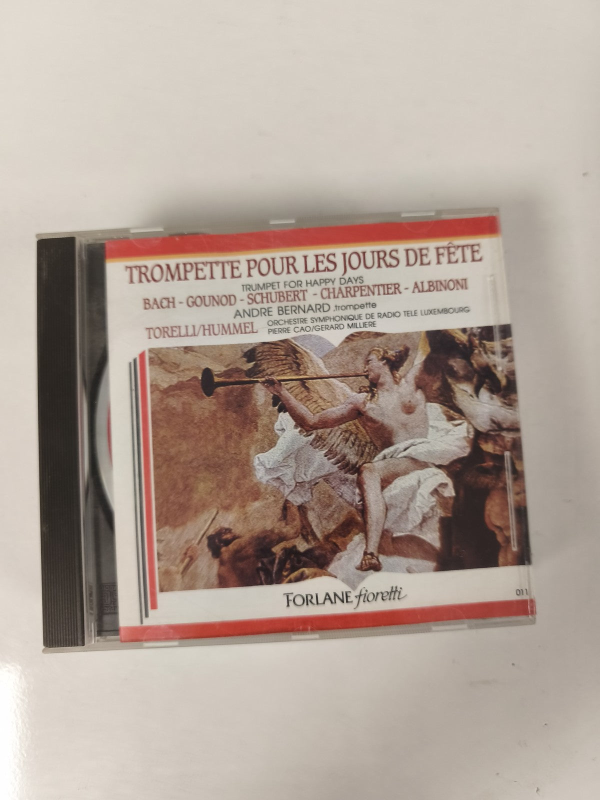 CD Trompette Pour Les Jours de Fête André Bernard Forlane Musique Classique
